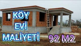 köy evi maliyeti 1.Bölüm#köyevimaliyeti#köyeviyapımı#tekkatlıevmaliyeti#müstakilevmaliyeti