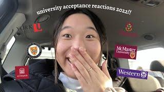 canadian university acceptance reactions!!!! 2022 :)))