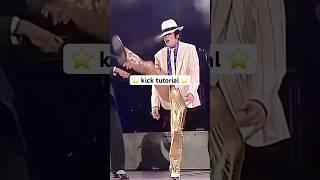HOW TO KICK LIKE MICHAEL JACKSON TUTORIAL ⭐️