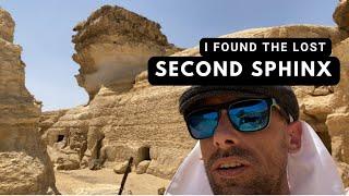 I Found The SECOND Sphinx And An Undiscovered Tomb At The Giza Pyramids in Cairo Egypt. 