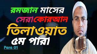 রমজান মাসের রেডিও সুরে "৫ম পারা"para5تلاوةالقران الجزءالخامسHafiz Qari Abdul Malik।