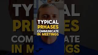 How to speak during meetings. Speak English Fluently and Professionally