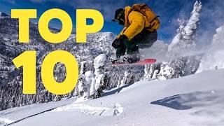 10 Backcountry Snowboard Runs