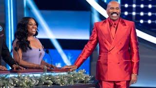 Celebrity Family Feud: Sherri Shepherd & Shaq's Hilarious Holiday Episode!