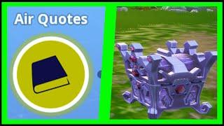 Air Quotes : Complete a Storm Chest in a successful mission in a 28+ zone || Fortnite STW