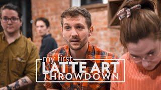 My first ever Latte Art Throwdown: Splitlog Coffee Co Throwdown