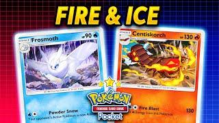 This DUAL Fire & Ice Deck is SO SATISFYING! - Pokemon Pocket