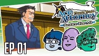 ProZD Plays Phoenix Wright: Ace Attorney – Justice for All // Ep 01: Not Quite Wright in the Head