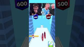 MESSI vs HAALAND 6974 RANK UP EVOLUTION #messi  #финиль #shorts