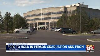 Fayette County Public Schools to hold in-person graduation, prom