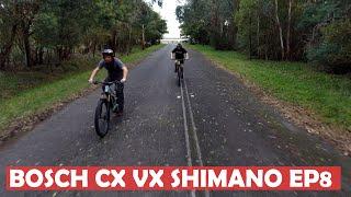 Ebike Drag Race Shimano EP8 V Bosch CX