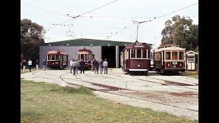 St Kilda Tram Museum Adelaide 1992 and 1976