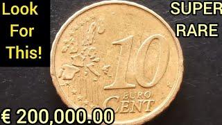 the most VALUABLE  € 200,000.00 "PCcoinstar" ULTRA Rare Error COIN 10 Cent EURO Worth Big MONEY