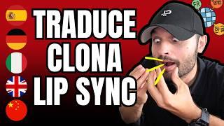 TRADURRE VIDEO CON AI: VOCE CLONATA E LIP SYNC PERFETTO (TUTORIAL)