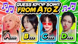 GUESS 52+ KPOP SONGS FROM A TO Z  PT.2  ANSWER - KPOP QUIZ 