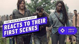 The Walking Dead: Norman Reedus, Jeffrey Dean Morgan REWATCH Their First Scenes - Comic Con 2019