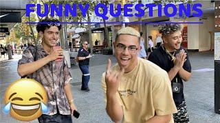 Asking FUNNY questions in public | Perth interviews