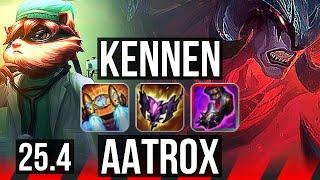 KENNEN vs AATROX (TOP) | KR Diamond | 25.4