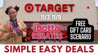 Target Deals 11/3-11/9: Couponing At Target: Household Gift Card Deal UNDER $8: FREEBIES: EASY DEALS