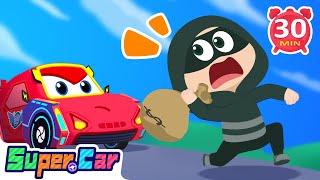 Sheriff for a Day | Rescue Cars & Car Songs | Nursery Rhymes | Kids Cartoons | Super Cars