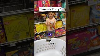 Evan Throws Dirty Junk Food In The Hamper!!! #groceryshopping #childnutrition #nutritiontips