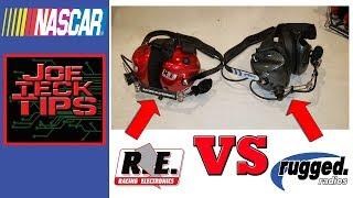 NASCAR R. E. Headset vs Rugged Radios Headset - Review | JoeteckTips