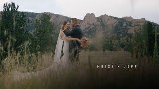 Heidi and Jeff - Black Canyon Inn Wedding - Estes Park, CO