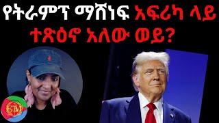 የትራምፕ ማሸነፍ አፍሪካ ላይ ተጽዕኖ አለው ወይ? 11/08/2024 #Eritrea #Ethiopia