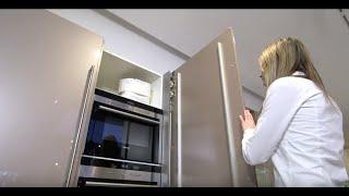 Hacker Kitchens Greenwich | Pocket Doors | Tall Cabinets