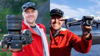 Drone vs Camera Footage: When do you choose which