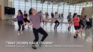 "Way Down Hadestown" Combo - Emma Gassett Choreography