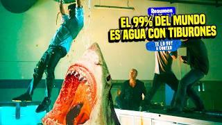  EL 99% DEL MUNDO SE LLENA DE AGUA Y APARECEN TIBURONES POR TODAS PARTES | RESUMEN