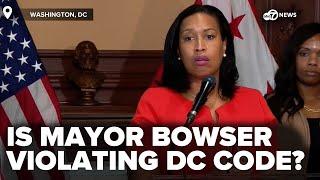 Is Mayor Muriel Bowser violating DC Code of Conduct by accepting lavish trips?