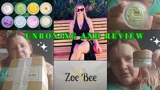 UNBOXING AND REVIEW ZOE BEE BEAUTY PRODUCTS