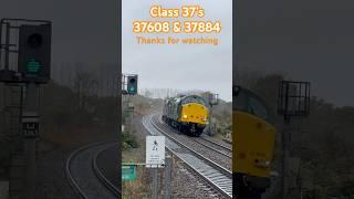 Double class 37’s rail operations group locos with tones #class37 #trains #trainspotting #railway