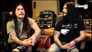 Phil Demmel & Robb Flynn interviewed at Jingle Town Recording Studios in Oakland, CA 2011