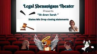 Legal Shenanigans Theater presents Sit Down Sarah