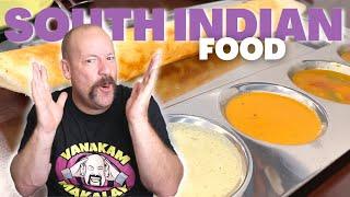 Eating South Indian Food for First Time | Dad's Den