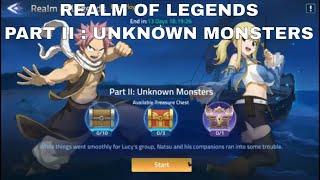 REALM OF LEGENDS | PART II : UNKNOWN MONSTERS ► Mobile Legends: Adventure