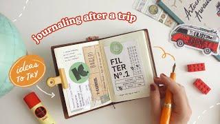 How to Journal After a Trip: Easy Ideas  | Abbey Sy