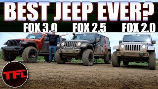 Which Jeep FOX Shocks Suspension System and Tire Size Is Best For You? Find Out Right Here!