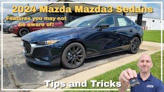 2024 Mazda Mazda3 Sedan Tips and Tricks | Hidden Features that the salespeople may forget to share!