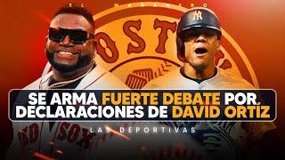 Fuerte debate por declaraciones de David Ortiz - ¿Pujols Cumplió como manager? - Las Deportivas