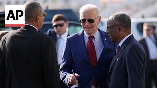 Biden stops in Cabo Verde on his way to Angola