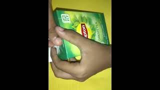 Lipton green tea unboxing #unboxing #unboxingvideo #ytshorts #greentea