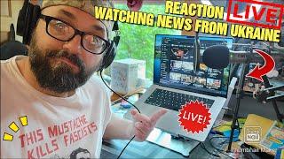 Ukrainian in America Reacting to News from Ukraine LIVE