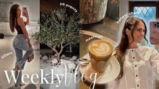 weekly vlog: mental health chats, brand events and exciting news!