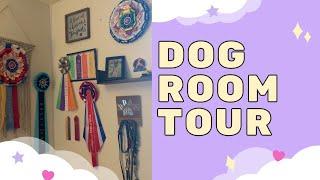 Dog Room Tour! Service Dog Gear + More!