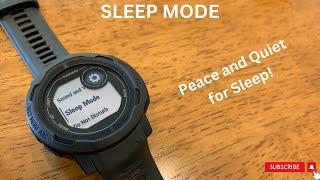 Garmin Instinct 2: Customize Sleep Mode to maximize the value of your Instinct!