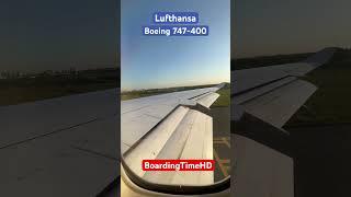 AMAZING ️ Lufthansa B747-400 #aviation #airport #lufthansa #boeing #boeing747 #youtubeshorts